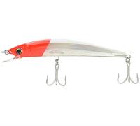 Yo-Zuri Crystal 3D Minnow Magnum Lure, Red Head, 6-1/2-Inch