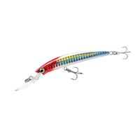 Yo-Zuri Crystal Minnow Deep Diver Lure, Holographic Redhead, 4-3/8-Inch
