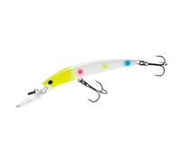 Yo-Zuri Crystal Minnow Deep Diver Walleye (F) 90mm 3-1/2" Wonderbread Floating Deep Diver Lure
