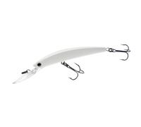 Yo-Zuri Crystal Minnow Deep Diver Walleye, Floating, 3-1/2 Inch, 90mm, White