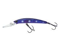 Yo-Zuri Crystal Minnow Deep Diver Walleye Floating Lure, 5 1/4", Midnight