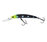Yo-Zuri Crystal Minnow Deep Diver Walleye Floating Lure, 5 1/4", Zombie