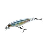 Yo-Zuri F1157 HGSH 3DS Minnow Suspending Lure, 4-Inch, Holographic Ghost Shad