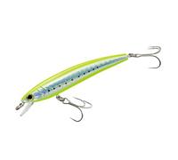 Yo-Zuri F1163-GHCS Pins Minnow Floating Diver Lure, Chartreuse