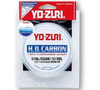 Yo-Zuri H.D. Carbon Fluorocarbon Leader Line, Clear, 50-Pound/30-Yard