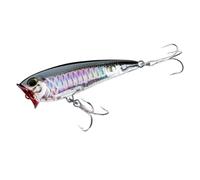 Yo-Zuri R1210-C4 3D Inshore Popper, Color, Silver Black, 70mm 2-3/4"
