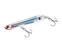 Yo-Zuri R1433-HGSH: 3D Inshore Pencil Popper (F) 135Mm, Ghost Shad