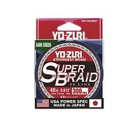 Yo-Zuri Superbraid 300 yd Floating Braid, Dark Green, 40 lb