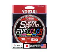 Yo-zuri Superbraid™ Fivecolor 300 M Strong Braided Line 0.280 mm