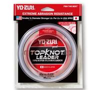 Yo-Zuri Topknot 30 yd Sinking Leader, Disappearing Pink, 60 lb