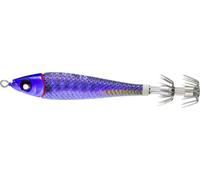 Yo-Zuri Ultra Metal Squid Jig, Sinking, 3-3/8 Inch, 83mm, #10 1-3/8oz, UV Blue