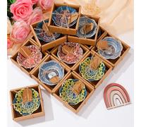Yoande 24 Pcs Mexican Wedding Favors for Guests Bulk 3.3 Inches Small Ceramic Bowl Mexican Salsa Bowl Dipping Boho Pottery Dishes for Bridal Pooja Baby Shower Birthday Guest Gift Rustic Souvenirs