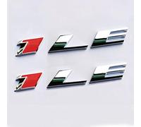 Yoaoo 2x OEM Red 1Le Emblem Badge Letter Rear Side Camaro 1Le Door Genuine Chrome