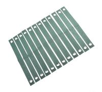 YobiLife 12Pcs Nylon Tree Straps for Staking and Guying Young Trees, Heavy-Duty Green Tree Support Bands, Windproof Plant Tie Kit for Garden and Yard