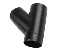 YobiLife 60mm/75mm Y Fitting Elbow Pipe Connector for Webasto and for Espar forEberspacher Diesel Parking Heater Vent Pipe Plastic Air Duct Fitting(60MM)