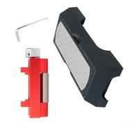 YobiLife Adjustable Angle Sharpener, Dual-Sided, 22.5x14.5x6cm With Clamp | Rust-Resistant Material Consistent 15° or 20° Angle Guide Use For Kitchen Workshop Garage Sizes 0.5-3 Inches
