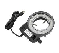 YobiLife Adjustable USB LED Ring Light with High Brightness and Adjustable Intensity for Microscope Camera and Stereo Microscope Illumination in Scientific Laboratory Applications (144LED)