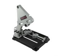 YobiLife Angle Grinder Stand with Adjustable Holder and Cutter Support, Cast Iron Base for 100-125mm Type Angle Grinders, Bracket for Metal Wood PVC Cutting