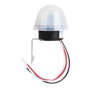 YobiLife AS-20 Automatic Light Control Switch, 220V 10A Photocontrol Sensor with 15s Delay, Waterproof for Street Lights, Park Lighting, Highways, Farms, Airports, for Incandescent