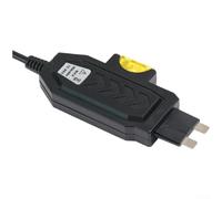YobiLife CNBJ-611 12V Car and Truck Voltage Circuit Tester with LCD Screen Blue Backlight and Headlight for Fuse Current Measurement Range 0.01A to 19.99A
