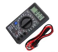 YobiLife Digital Multimeter DT830B, 1999 Counts Handheld Multimeter Tester for AC/DC Voltage Current Resistance & Transistor Test, 9V Powered Voltmeter Ammeter for Electrical Automotive Repair