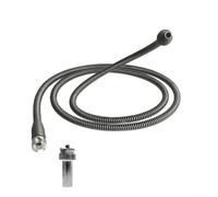YobiLife Electric Drill Drain Snake 5 Meter Flexible Manganese Steel Auger for Kitchen Sink Bathroom Bathtub Floor Drain Clog Remover Spiral Head Hair Debris Removal DIY Home Plumbing Tool(4m)