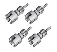 YobiLife Electric Pipe Threader Integrated Tool for Inside Outside Threading Electric Powered For 4 Point Pipe Set 4 Pcs 6 Point Pipe 3 Pcs For DIY Plumbing Maintenance Steel Construction(4 point)