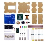 YobiLife Electromagnetic Coil Accelerator DIY Kit with Boost Module and Circuit Board for Electronics Enthusiasts, High Voltage, Blue PCB 85x78mm and 50x53mm