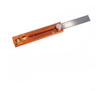 YobiLife Extendable Multifunctional Marking Level Aluminum Alloy Measuring Ruler With Bubble For Accurate Woodworking And Diy Projects