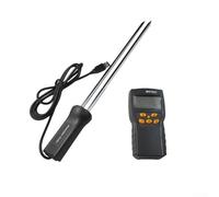 YobiLife Handheld Portable LCD Display Grain Moisture Meter with Temperature Measurement and Data Hold Function for Paddy Rice Corn Storage Procurement and Processing