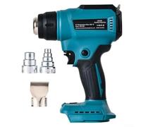 YobiLife Hot Air Blower Cordless 18V Adjustable Temperature with 3 Nozzles and Overload Protection Compatible with 12V Battery