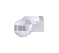 YobiLife Infrared Motion Sensor Switch for Lighting & Cabinets, Adjustable 120° Wide Angle, 3-8 Meter Detection Range, ABS Material, AC110-240V 10A, IP54 Protection, Surface-Mount Design(White)