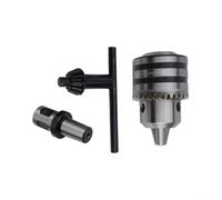 YobiLife Magnetic Drill Chuck Set 1.5-13mm and 3-16mm with 3/4 Inch Weldon Shank Adapter to B16 Taper Shaft for Power Tools and Workshop Equipment Metal Construction(D)