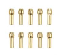 YobiLife Mini Drill Collet Chuck Set with Shank Brass Collets Adapter for Rotary Tools Compatible with Multiple Clamping Diameters from 0.5mm to 3.2mm for Hardware Hobby and Home Projects(4.2mm)