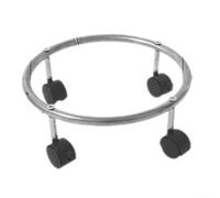 YobiLife - Mobile propane cylinder base, propane tank holder with brake wheel, gas tank holder, fixed shelf for gas cylinder, support up to 100 lbs capacity