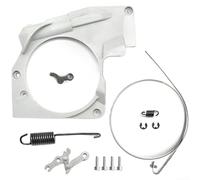 YobiLife MS660 Chainsaw Brake Band Kit with Cover Plate Spring Link Reliable Stopping Power Heavy-Duty Protection OEM-Compatible For Forestry Agriculture Repair