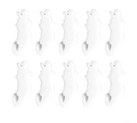 YobiLife Oil Absorbing Scum Sponges Flower Shaped Reusable Sponge Cleaning Tools High Efficiency for Pools Hot Tubs Bathtubs Kitchen Sinks White 10 Pack(D)