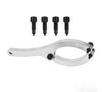 YobiLife Oil Seal Wrench Set, 7-Piece for excavator Cylinder Repair Tool | Interchangeable Pins, 45# Steel Hook Spanner, 230mm Max Opening for Heavy Machinery Maintenance, Includes Gloves and Towel