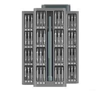 YobiLife Precision Screwdriver Set 48 in 1 Compact Magnetic Repair Tool with Ball Bearing Lock and Portable Storage Box for Smartphone Tablet Maintenance(48)