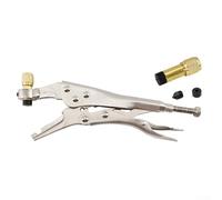 YobiLife Refrigeration Hydraulic Pliers CT-308 4-8mm Manual Recovery Tool with Interchangeable Components and Force Adjustment Knob for Gas Lines(CT-308-SP1)