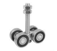 YobiLife Roller Trolley Assembly with 4 Wheels, Compatible with 1-5/8" Wide Strut Channels, Galvanized Steel Construction, Stable Heavy-Duty Support for Workshop and Home Projects(1pc)