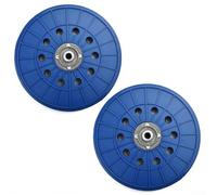 YobiLife Sanding Disc Backup Pad Sander Backing Pad for Dustless Drywall Sanders for Porter Cable Sanders Grinding Polishing Sanding Disc (2pcs)