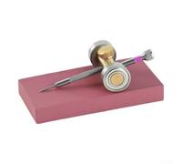 YobiLife Screwdriver Bit Sharpener Kit Brass Dual-Sided Oil Stone | Brass fixture with bearing for stable operation Dual-sided oil stone for fine tip adjustment Compact set for professional