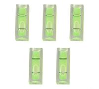 YobiLife Small Bubble Level for Mini Square Level Bubble Level Gauge Horizontal Bubble Measuring Tool for Frames Desks Tripods Furniture Measuring(5pcs)