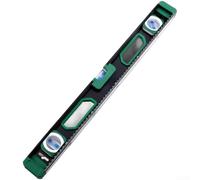 YobiLife Solid Cast Aluminum Level Ruler With Strong Magnetic Base High Accuracy Bubble Shock Resistant For Metal Surfaces 300mm(14049 Level)