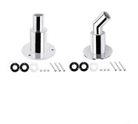 YobiLife Thru Hull Exhaust Skin Fitting, Diesel Heater Exhaust Tube Pipe Socket Hardware(22mm - straight head)