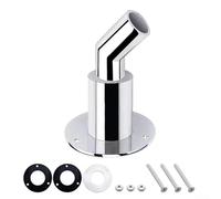 YobiLife Thru Hull Exhaust Skin Fitting, Diesel Heater Exhaust Tube Pipe Socket Hardware(24mm - Bend)