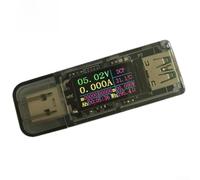 YobiLife Usb Power Meter 5A High Accuracy Current Detection Compatible with Fast Charging Protocols for QC2.0 for QC3.0 AFC FCP Real-Time Data Display on IPS Screen