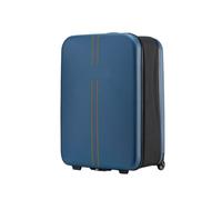 Yobohui Foldable Travel Suitcase Scratch-Resistant Lightweight and Durable Hard-Shell Luggage(Blue 1,20in)