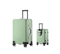 Yobohui Large Hard-Shell Suitcase with Wheels Carry-on Size Lightweight and Durable TSA-Approved Lock(2,28in)